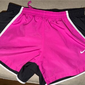 Nike Girl’s Dri-FIT Hot Pink Athletic Shorts
